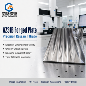 Placa Gruesa de Aleación de Magnesio Forjada AZ31B de 10-200 mm, Lámina Metálica de Alta Resistencia y Baja Densidad para la Industria Aeroespacial y de Defensa, Venta al por Mayor - Product Image 5