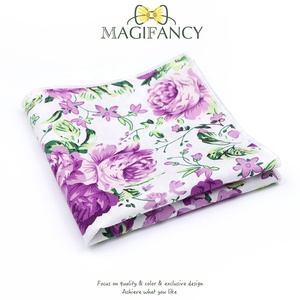 Mouchoir <span class=keywords><strong>vintage</strong></span> imprimé fleuri 23cm 100% coton mouchoir femmes hommes fête de mariage poche carré cadeau costume <span class=keywords><strong>cravate</strong></span> accessoire assorti - Product Image 4