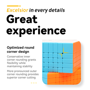 QIYI Hàng Mới Về Đồ Chơi Giải Đố Chống Căng Thẳng Chuyên Nghiệp Không Nhãn Dán Khối Lập Phương Ma Thuật Tốc Độ 10 Lớp - Product Image 6