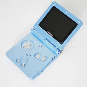 カスタマイズされたGameBox GBASP 3.00 "LCDハンドヘルドコンソールGBC GB DMG PGBASPゲームコンソール用のリアルGameBoyAdvanceハードウェアクローン