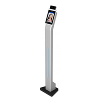 Sistema de Control de Asistencia con Reconocimiento Facial de 8 Pulgadas, Terminal de Control de Acceso Biométrico con Pantalla Táctil y Lector de Tarjetas RFID OEM
