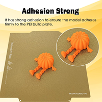 Plaque de construction originale Flashforge Creator 5 256*256mm, double face texturée, feuille d'acier flexible texturée PEI pour C5/C5 Pro