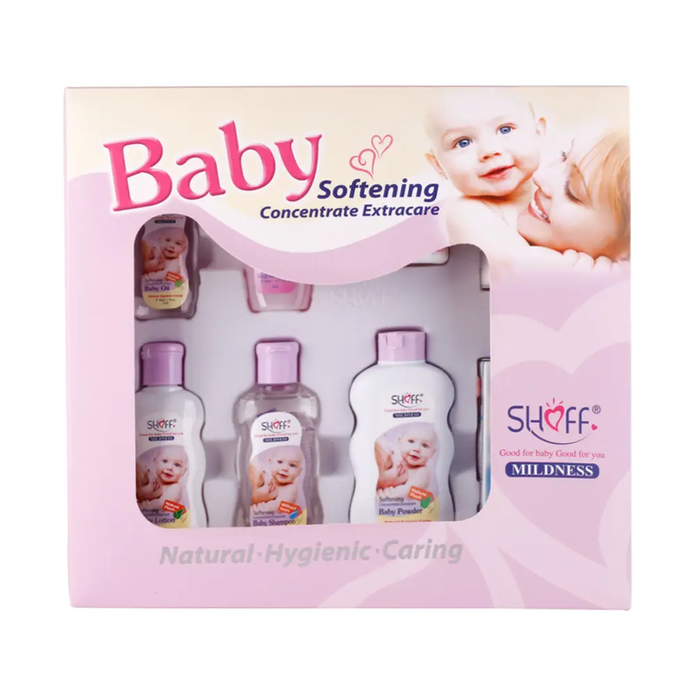 Amazon Hot Sell Wholesale kids new born baby gift set with baby skin whitening cream.