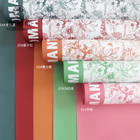 Papier d'emballage pour fleurs imperméable Xihuanong Butterfly OPP, fournitures d'emballage pour bouquets de fleuristes