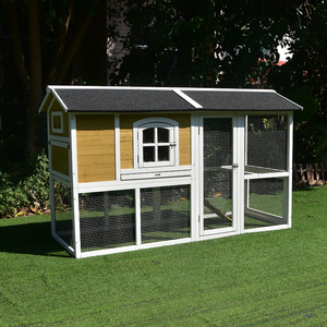 D51-349 Poulailler en bois d'extérieur <span class=keywords><strong>direct</strong></span> d'usine, cage à poulets en bois adaptée aux lapins, poules et petits animaux - Product Image 3