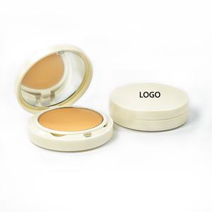 Poudre de fond de <span class=keywords><strong>teint</strong></span> sans logo poudre compacte végétalienne matte pressée pour visage de marque privée personnalisée pour peau foncée - Product Image 1