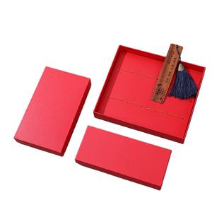 Individuelle Bedruckte Starre Schachteln aus Recyclingmaterialien für Kleinunternehmen zur Verpackung von Lesezeichen und Stiften - Product Image 1