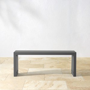 Ensemble de mobilier de salle à manger extérieur classique pour restaurants commerciaux et complexes hôteliers : <span class=keywords><strong>table</strong></span> longue et <span class=keywords><strong>banc</strong></span> de jardin - Product Image 2