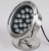Lampu Air Mancur LED Tahan Air IP68 RGB 6W 12W 12V 304SS Bentuk Lingkaran  Belum Ada Ulasan