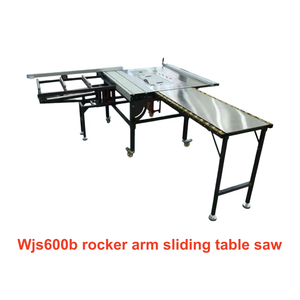 Scie à <span class=keywords><strong>table</strong></span> de haute précision WJ600B, fourniture directe d'usine, homologuée CE, équipement de découpe de panneaux en bois massif - Product Image 2