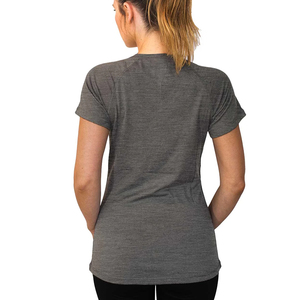 Vente en gros de t-shirts pour femmes, impression graphique personnalisée, t-shirts décontractés pour femmes, vêtements de sport, t-shirt 100% polyester - Product Image 6