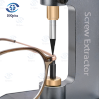 SJ Optique LY-7X Titane Endommagé Vis Extracteur Ensemble Optique Lentille De Lunettes Outil pour Laboratoire ou Boutique De Lunettes