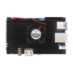Boîtier de protection en alliage d'aluminium pour Orange Pi 5 avec ventilateur de refroidissement, boîtier métallique, accessoire SBC, vente chaude, fourniture d'usine - Product Image 3