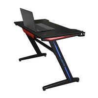 Table de jeu Havit GD905, table de jeu bon marché, noire, pour joueurs, mobilier de jeu, table de jeu debout, bureau d'ordinateur pour PC