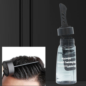 Huati Sifuli Private Label Natural Vegan Non grasso rinfrescante asciugatura rapida Lasting Men Hair Gel Styling Wax <span class=keywords><strong>con</strong></span> pettine - Product Image 6