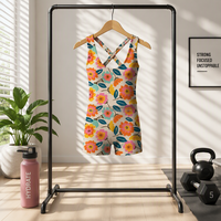 Combinaisons et barboteuses extensibles pour petites filles, imprimé hawaïen, collection 2026, pour le sport et les loisirs – Vente en gros