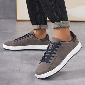 Chaussures de marche pour hommes, style rétro, plates, multicolores, design simple, légères, baskets pour la marche quotidienne - Product Image 1