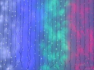 220v 100 led mor decoracion navidad cortina luces christmas dekorasyon fabrika - Product Image 4