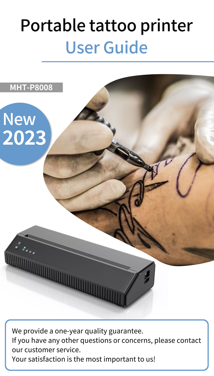MHT-P8008 Tattoo Stencil Printer - Efficient Thermal Copier