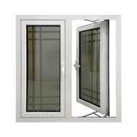 Fenêtre en aluminium à double vitrage insonorisée Malaisie