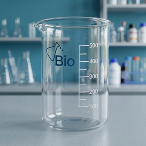 Bécher gradué en verre, tasse de mesure de laboratoire, récipient de laboratoire chimique, 100 mL, 250 mL, 500 mL, 1000 mL - Product Image 3