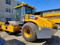 Nouveau Compacteur Vibratoire Monocylindre XS123 de 12 Tonnes pour le Compactage du Sol et de l'Asphalte