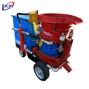 Trockene Feuerfeste Spritzmaschine Preisgünstige Feuerfeste Spritzbetonmaschine Gunite-Spritzbetonmaschine für Kalkwerke - Product Image 3
