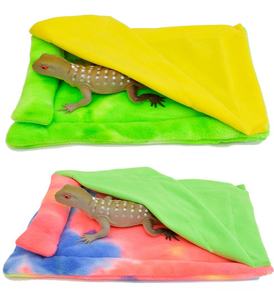 따뜻한 반려동물 집 잠자는 작은 침대 고슴도치 다람쥐 햄스터 기니피그 겨울 가방 매트 애완동물 담요 - Product Image 4