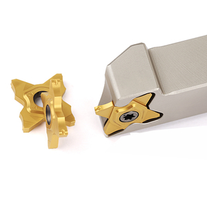 TQJ27N200-J dp15 Carbide biến chèn bốn góc sao có thể lập chỉ mục Công cụ Cắt cho gia công thép - Product Image 1