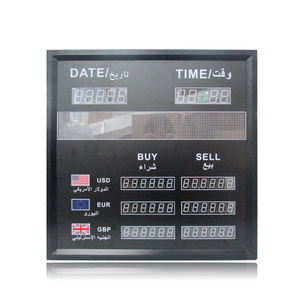 Jhering Display LED a 6 Cifre per Tasso di Cambio Valuta Estera, Colore Rosso F3.75, per Uso Interno - Product Image 2