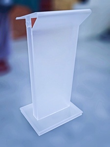 Acrylic trắng Matt PODIUM Nhà thờ bục giảng với Christian Nhà thờ qua Acrylic Bục Giảng Bục Giảng nền tảng Acrylic Bục Giảng - Product Image 4