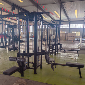 Square Structure 16‑User Cable Workout System Built‑In <b>Pull</b>‑Up <b>Bar</b> Suitable For Chain Health Club And Fitness Compound - Product Image 3