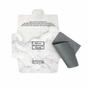 कस्टम लोगो माइक्रोफाइबर ने गहने साफ कपड़े चांदी पॉलिश गहने साफ और पॉलिश - Product Image 6