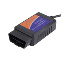 ELM327 V1.5 OBD2 ordinateur de voyage câble USB détecteur de panne automobile et outil de Diagnostic produit de composants électroniques