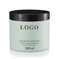 Masque capillaire Romarin Gingembre pour cheveux abîmés, secs et ternes, soin hydratant intensif, sans parabènes