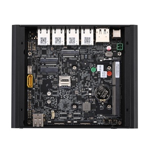 Mini PC de bureau Qotom Q10721G4, Celeron N5100 Quad Core, max 2,8 GHz, 4 Ethernet, mini ordinateur sans ventilateur - Product Image 6