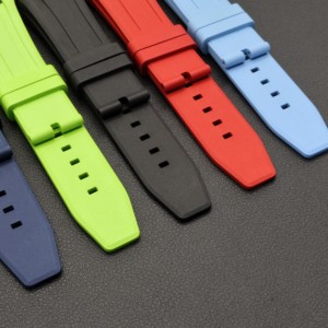 Correa <span class=keywords><strong>de</strong></span> <span class=keywords><strong>reloj</strong></span> <span class=keywords><strong>de</strong></span> goma Fkm para <span class=keywords><strong>Audemars</strong></span> <span class=keywords><strong>Piguet</strong></span> AP Royal Oak 27mm correa <span class=keywords><strong>de</strong></span> <span class=keywords><strong>reloj</strong></span> - Product Image 2