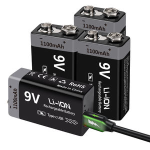 Ce חדש מוסמך 9v <span class=keywords><strong>1100mah</strong></span> ליתיום חבילה טעינה מהירה משלוח מהיר - Product Image 1