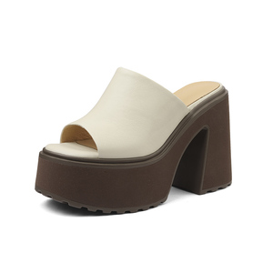 Sandali Estivi con Tacco Alto e Punta Aperta, Calzature da Donna con Plateau e Tacco a Blocco, <span class=keywords><strong>Scarpe</strong></span> da Cerimonia, <span class=keywords><strong>Sera</strong></span> e Club - Product Image 5