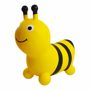 Jouet gonflable en forme d'<span class=keywords><strong>abeille</strong></span> jaune pour enfants, jeu amusant et actif, exercice en intérieur ou en extérieur pour les tout-petits et les enfants - Product Image 1
