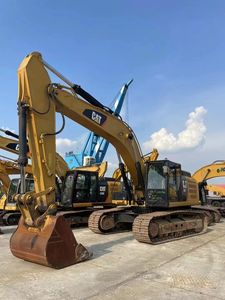 Excavatrice Cat 336E Pelleteuse de 36 tonnes Caterpillar Excavatrice sur chenilles d'occasion pour la construction à bascule avec composant de moteur central - Product Image 4
