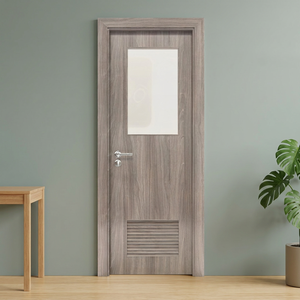 Porte en composite polymère imperméable résistant aux insectes PIMA au design moderne, pour usage intérieur, surface finie en PVC - Product Image 1