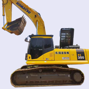 Excavadora sobre orugas Komatsu PC350 de baja hora, excavadoras de 35 toneladas | Máquina sobre orugas original japonesa para minería y movimientos de tierras - Product Image 1