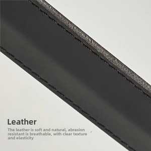 Minimalist Living Glass Chandelier, Designer <b>Style</b> Duplex Open Space Stairwell, Luxury Dining Room Light, Leather Chandelier for - Product Image 4