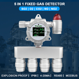 Analyseur d'émissions de gaz de combustion en ligne SO2 NO NO2 CO2 O2 Système de surveillance pour cheminée de chaudière industrielle - Product Image 1