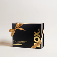 Boîte Cadeau Magnétique de Luxe Pliante en Carton Rigide Recyclable sur Mesure avec Couvercle Magnétique