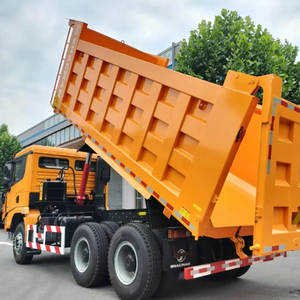 รถบรรทุกหนัก Shacman 371 แรงม้า รถดัมพ์ 6x4 ขับเคลื่อน 6 ล้อ เครื่องยนต์ดีเซลยูโร 3 พวงมาลัยซ้าย ความจุ 31-40 ตัน รถดัมพ์มือสอง เครื่องยนต์ Weichai - Product Image 2