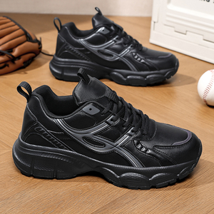 Plus Size US 13 EUR 47 Breathable Synthetic Leather Sports Sneakers Fashion Casual <strong>Men</strong> Running <strong>Trainers</strong> <strong>for</strong> Gym Walking Gogging - Product Image 5