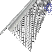 Profilé d'angle en métal galvanisé pour la protection des murs en plâtre, flexible, pour la construction de cloisons sèches, protection d'angle
