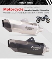 Nouveau silencieux d'échappement de moto haute performance 51 mm tout-terrain avec Db Killer Adv750 F850gs F750gs K198